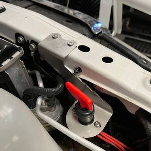 Scrub King Winch/Battery Isolator Switch & Mount to suit Nissan Patrol GU 1997 - 2016