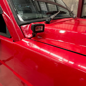 Scrub King Bonnet Hinge Ditch Light Bracket to suit Nissan Patrol GU 2005 - 2016