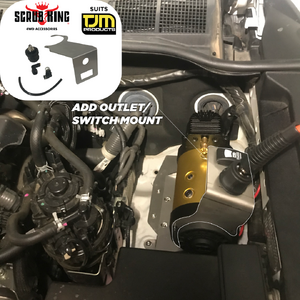 Scrub King Air/Switch Outlet Kit (Engine Bay) to suit Toyota Hilix N80 2015 - 2025