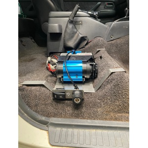 Scrub King Onboard Air Compressor Mount (Under Seat) With Outlet/Switch Kit to suit Toyota LandCruiser 80 Series