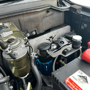 Scrub King Onboard Air Compressor Mount (Engine Bay) to suit Mitsubishi Pajero MN - NX 200 - 2021