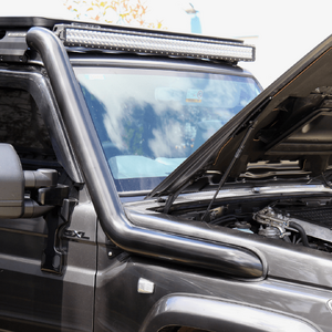 Torqit 4" Stainless Steel Snorkel to suit Toyota Land Cruiser 78 Series 03/2007 - Onwards