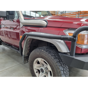 Offroad Animal Rock Sliders with Brush Rails, suitable for Toyota Land Cruiser 79 Single Cab, 2017 to 2023