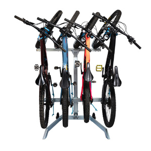 Single Trail EZ-EFS Vertical 4 Bike Carrier (Powercoated Finish)