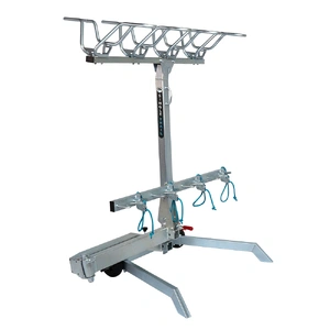 Single Trail Super-EFS Vertical Swing-Away 5 Bike Carrier - Driver Side (Zinc Finish)