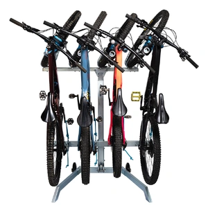 Single Trail SL100 Vertical 4 Bike Carrier (Zinc Finish)