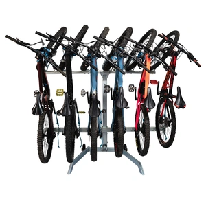 Single Trail SL150 Vertical 6 Bike Carrier (Zinc Finish)