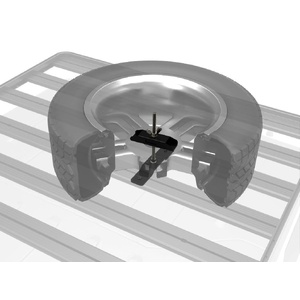 Spare Wheel Clamp / Low Profile by Front Runner - SWCL004