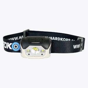 Hardkorr Rechargeable Head Torch with Hands Free Mode (440 Lumen)