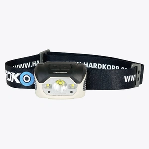 Hardkorr Rechargeable Head Torch with Hands Free Mode (440 Lumen)