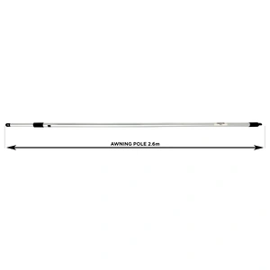 Oztent Aluminium Telescopic 3 Stage Spreader Pole 2.6m