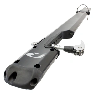 Kuat Trio Fork Mount Single Bike Carrier (Metal Grey & Orange)