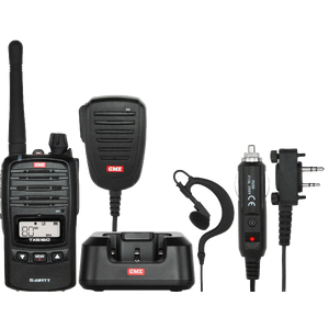 GME 5/1 Watt UHF CB Handheld Radio including Accessories
