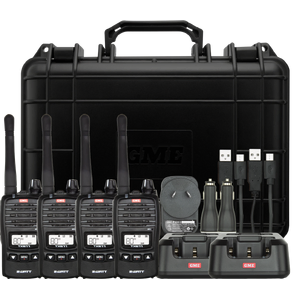 GME 2 Watt UHF CB Handheld Radio - Quad Pack