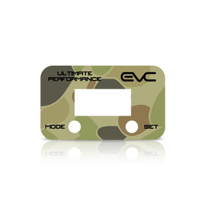 Ultimate9 EVC Throttle Controller Faceplate: Aus-Camo