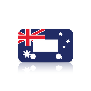 Ultimate9 EVC Faceplat (Aussie Flag)