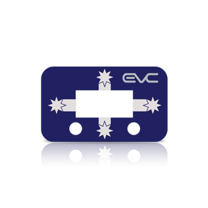 Ultimate9 EVC Throttle Controller Faceplate: Eureka Flag