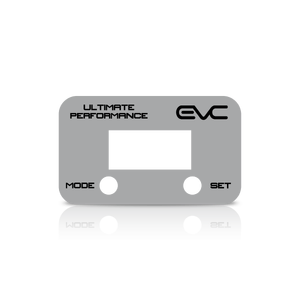 Ultimate9 EVC Throttle Controller Faceplate: Light Grey