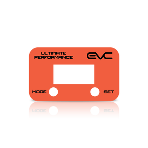Ultimate9 EVC Throttle Controller Faceplate: Orange