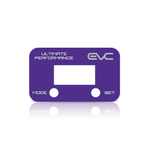 Ultimate9 EVC Throttle Controller Faceplate: Purple