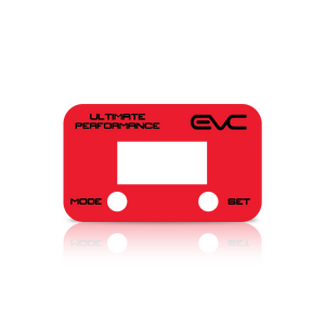 Ultimate9 EVC Faceplate (Red)
