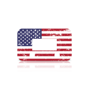 Ultimate9 EVC Faceplate (USA Flag - Grunge)
