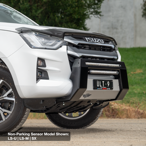 Ultimate9 Nudge Bar to suit Isuzu D-Max 2020 - 2024 (with Front Parking Sensors)