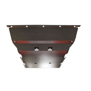 ECB Black Ripple Powdercoat Under Body Guard to suit Ssangyong Actyon Sports 03/12 - Onwards