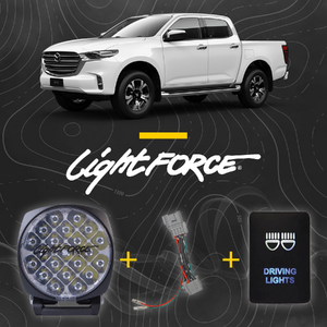 Lightforce - Venom LED Driving Light Kit to suit Mazda BT-50 2020 - Onwards
