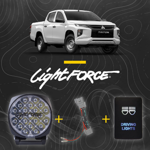 Lightforce - Venom LED Driving Light Kit to suit Mitsubishi Triton MR 2018 - Onwards