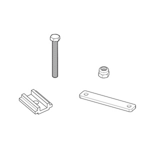 Thule adapter kit Xadapt 14 - adapter kit aluminium