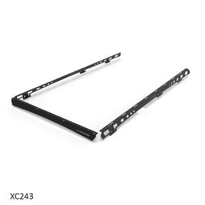 X-Country Razor Roof Rack Mount to suit Toyota Landcruiser Prado 120 series 5dr 4WD with Bare/Raised rails 2003 - 2009 - XC243