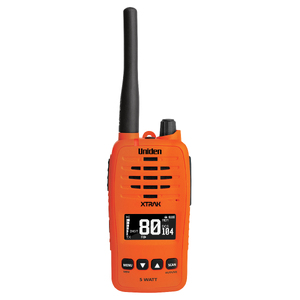 Uniden XTRAK50-O Smart Handheld UHF with OLED Screen - Safety Orange