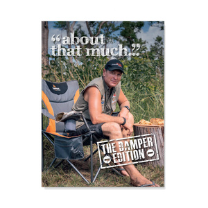 Campboss 4x4 about that much
 Cookbook The Damper Edition