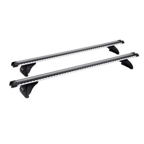 Prorack Silver 2 Bar Heavy Duty Through Bar kit to suit Suzuki Baleno 4dr Sedan (4/1995 - 11/2001)