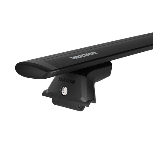 Yakima Black 2 Bar JetStream Thru Bar Fixed Point Mount Crossbar Kit for BMW 2 Series G42 2dr Coupe (12/2021 - On)