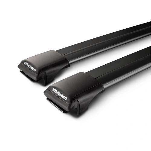 Yakima Black Aero Rail Bar Rail Mount Crossbar Kit for Mercedes-Benz EQB 5dr SUV (2021 - On)