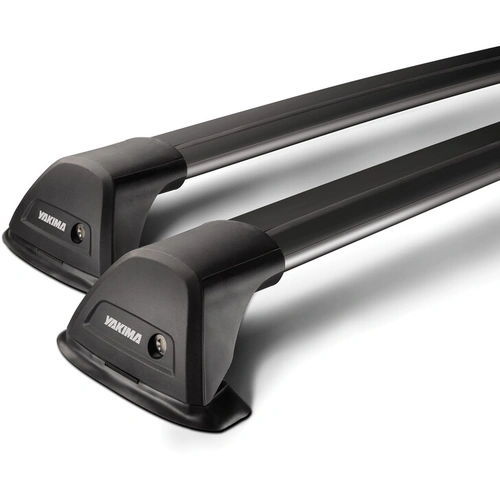Yakima Black Aero Flush Bar Rail Mount Crossbar Kit for Toyota Land Cruiser Prado 250 Series 5dr SUV (10/2024 - On)