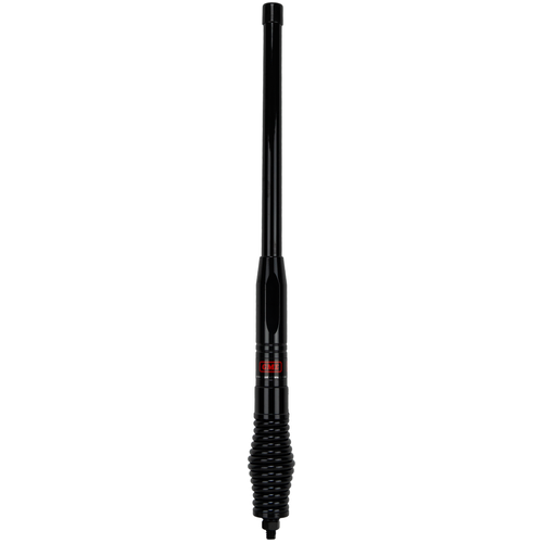 GME 580mm Heavy Duty Fibreglass Radome Antenna, AS004B Spring (2.1dBi Gain) - Black