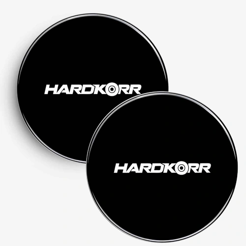 HARDKORR 7" BLACK LIGHT COVER (PAIR)