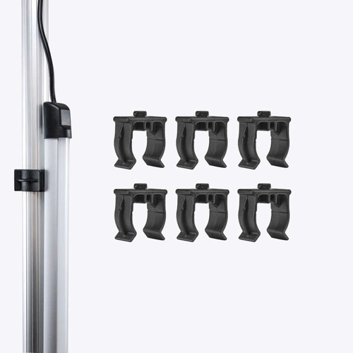 Hardkorr Pole Clips for Camp Light Bars (6 Pack)